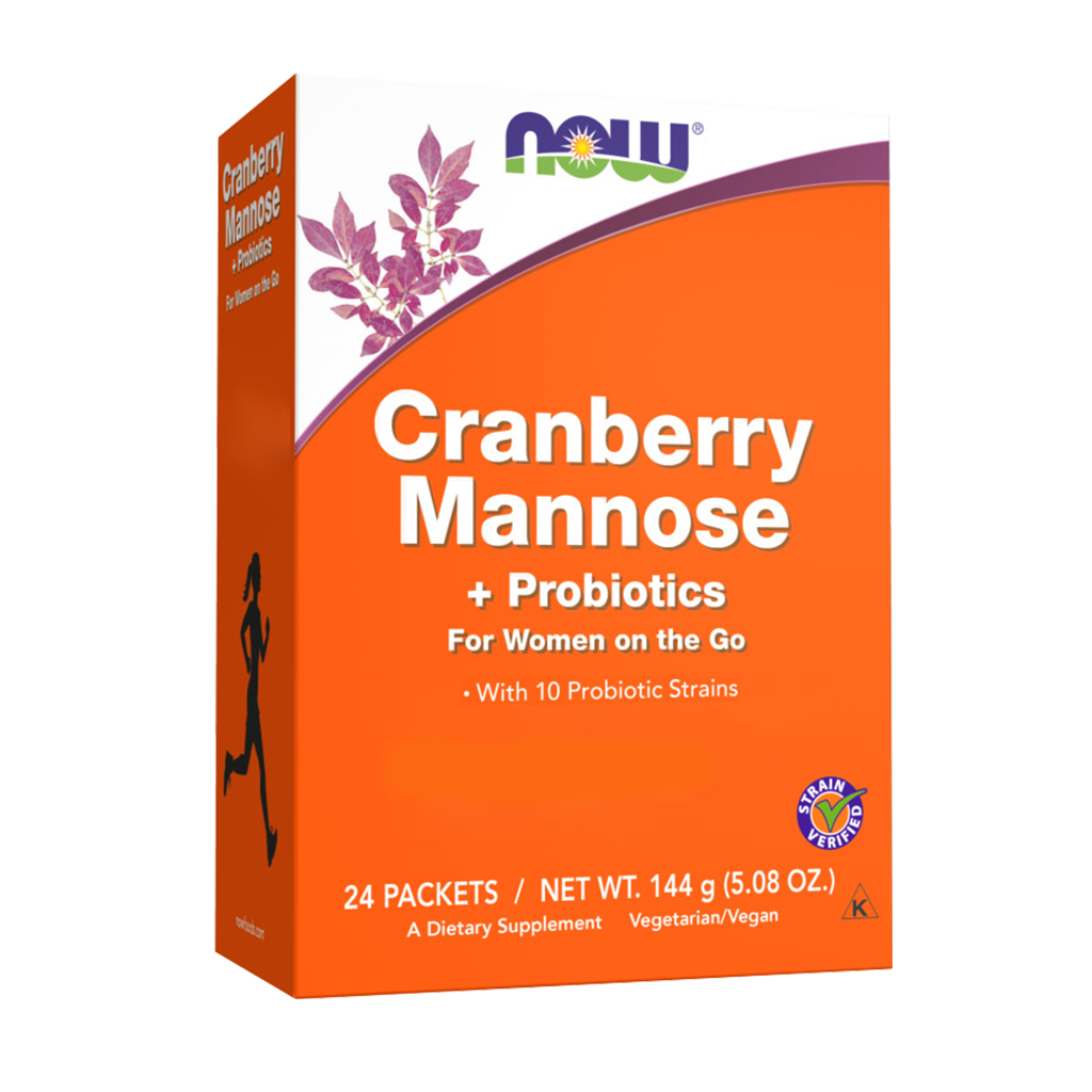 Cranberry & Mannose Probiotiska Sticks (24 stycken)