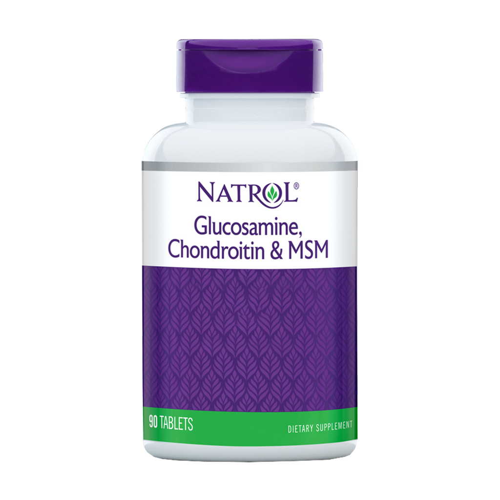 natrol glukosamin chondroitin msm 90 tabletter 1