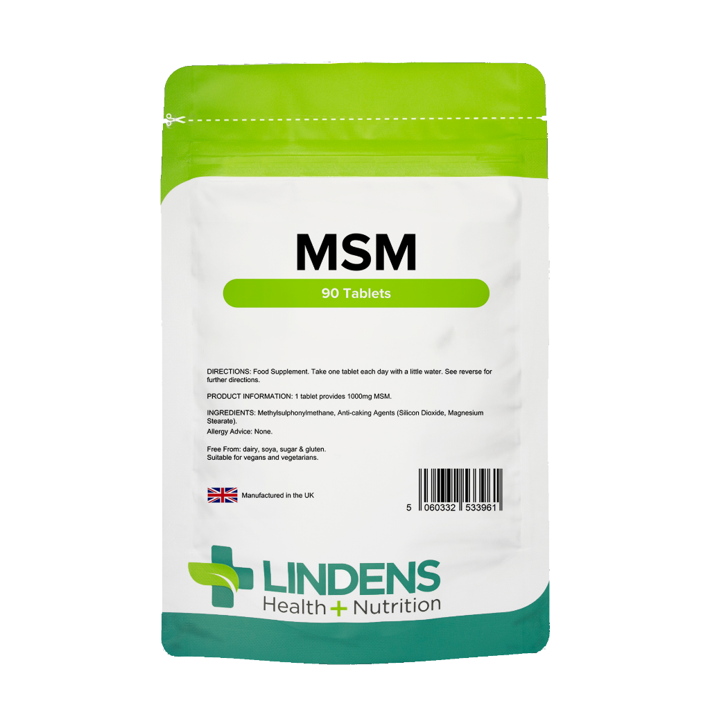 lindens msm 1000 mg 90 tabletter