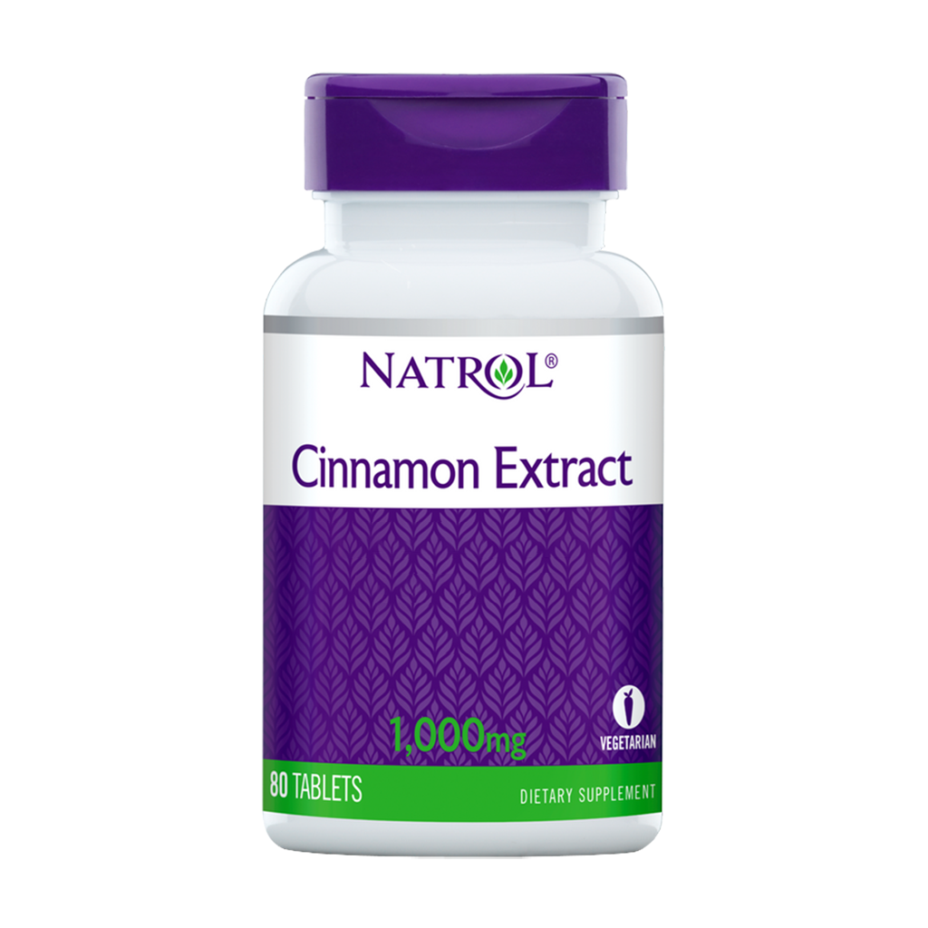natrol kanelextrakt 1000 mg 80 tabletter 1