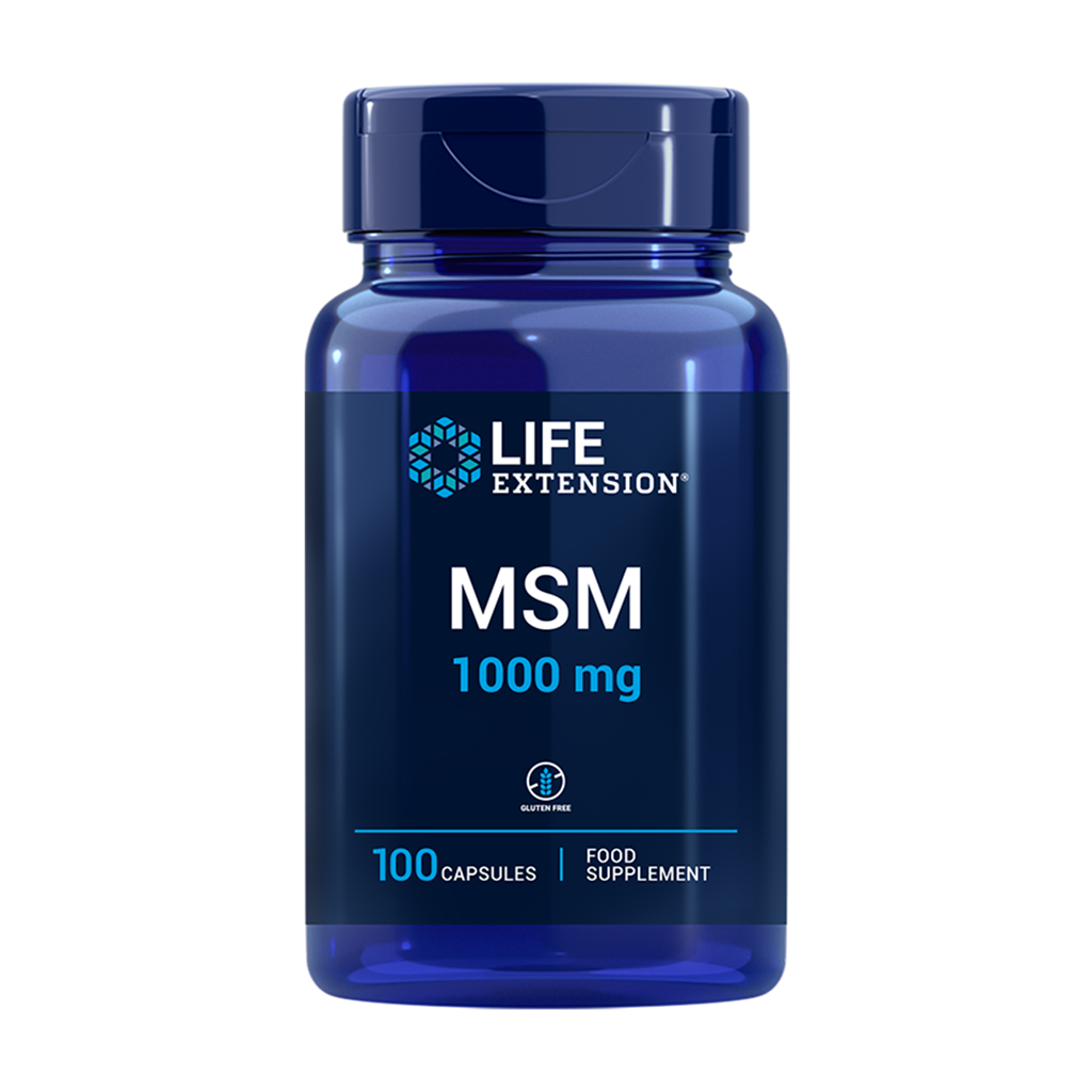 life extension msm 1000mg 100 capsules 2