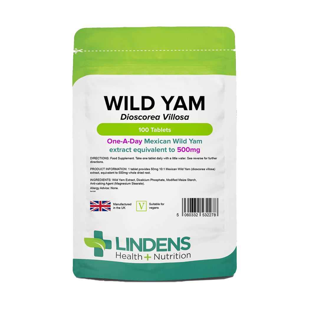 Lindens wild yam 100 tablets 500 mg