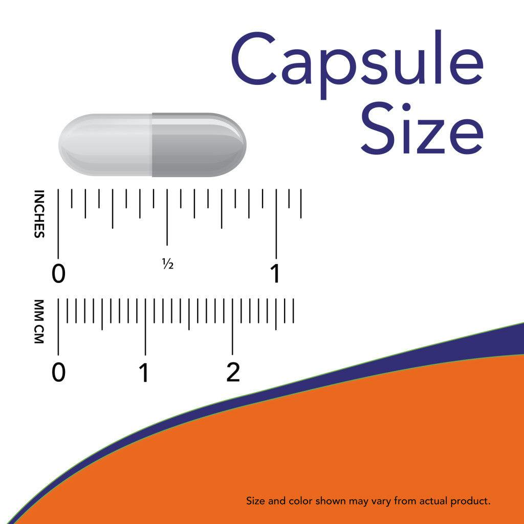 now foods fo ti 560mg 100 capsules capsule size