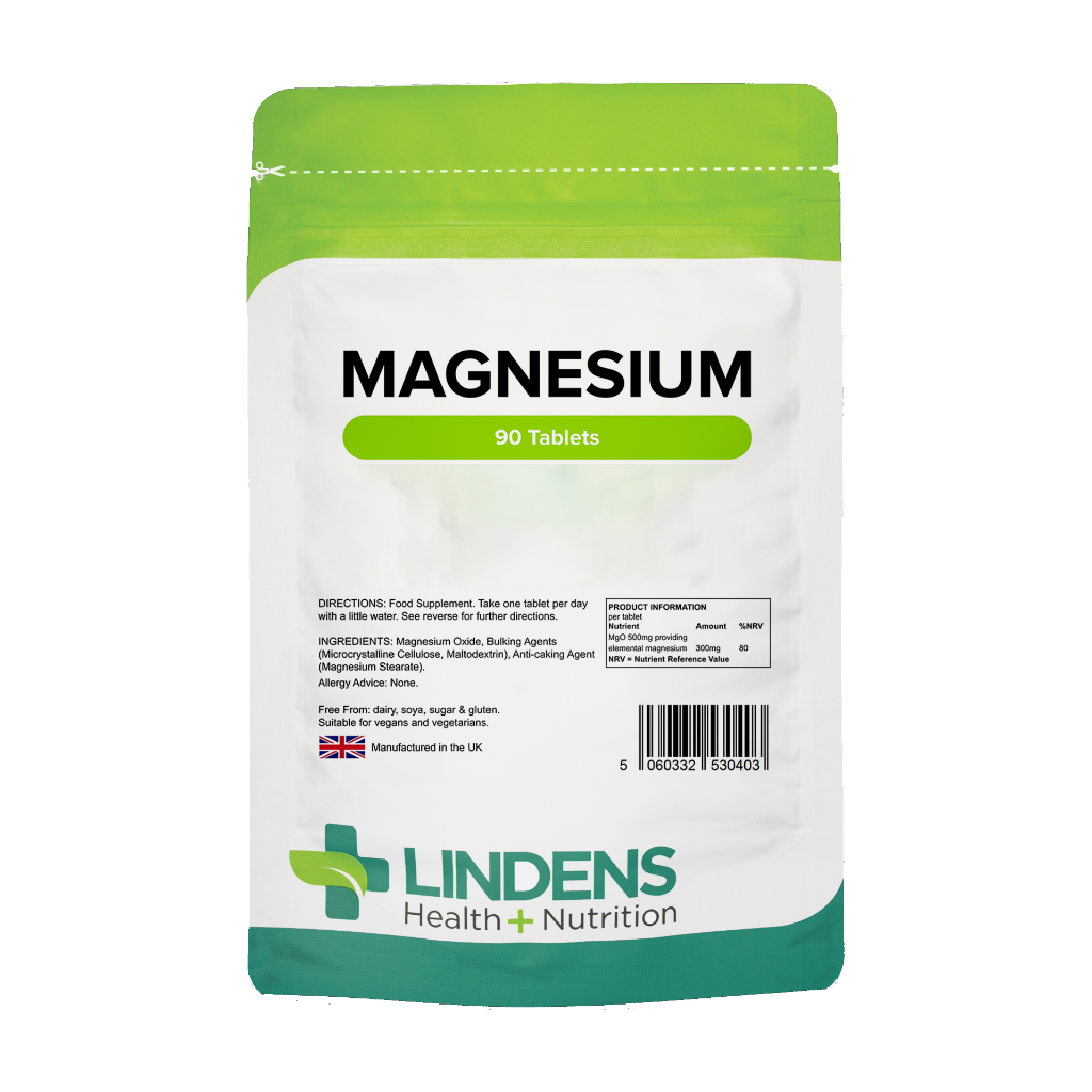 lindens magnesium 500 mg 90 tabletter