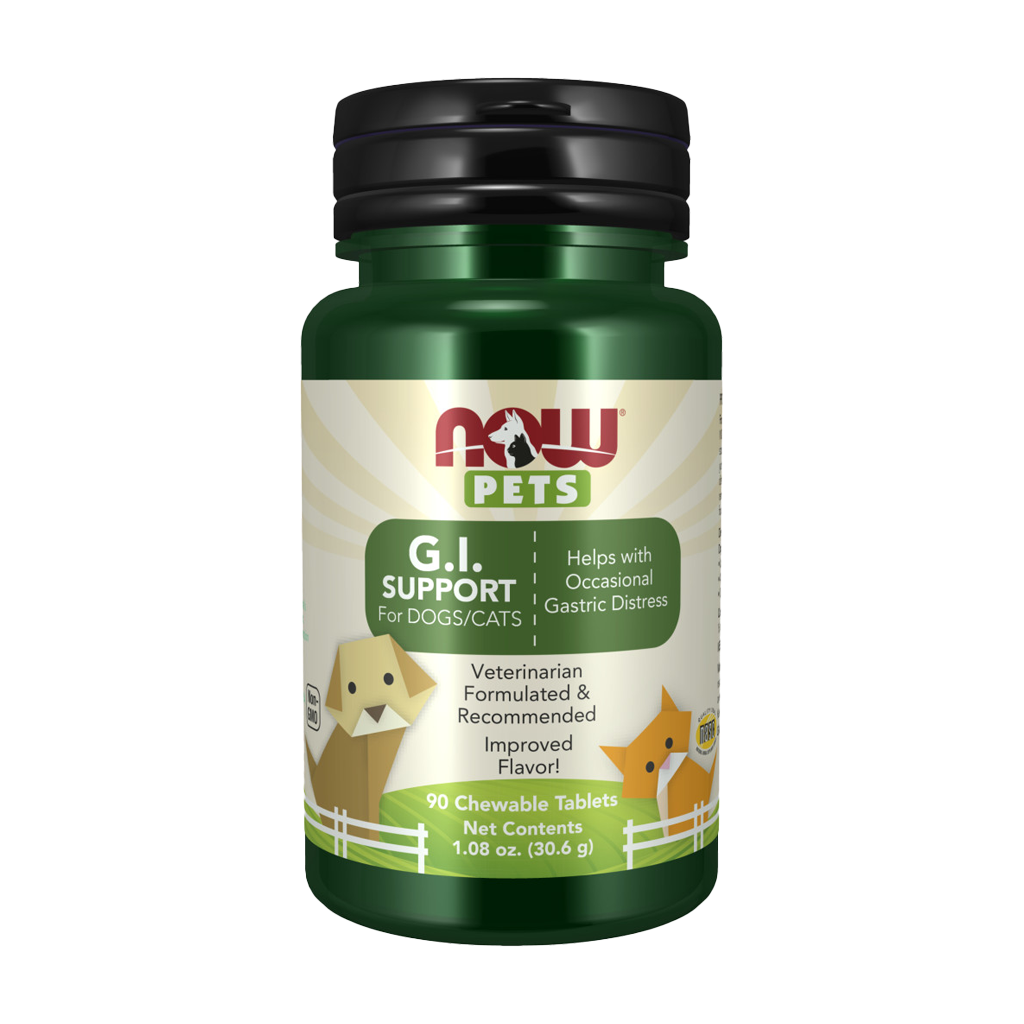 now pet health gi support 90 tabletter 1