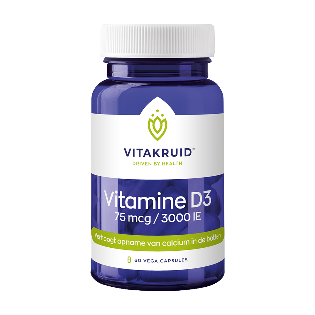 vitakruid vitamin d3 75 mcg 60 kapslar 1