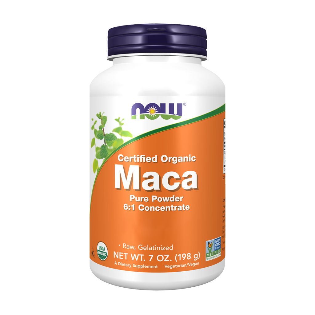 NOW Foods Maca 750mg Powder (198 gr.) Front cover