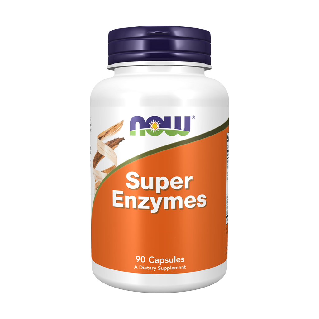 now foods super enzymen 90 capsules voor