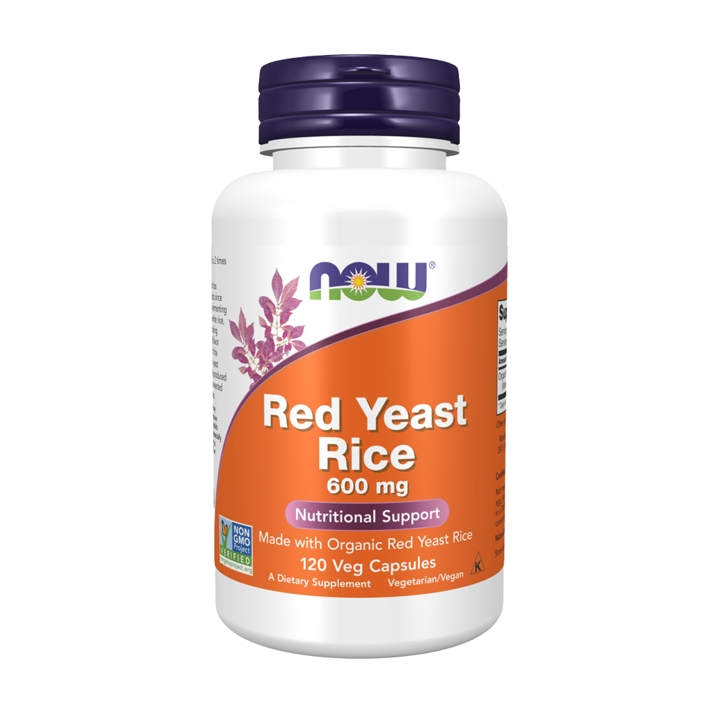 now foods red yeast rice 600mg 120 capsules 1