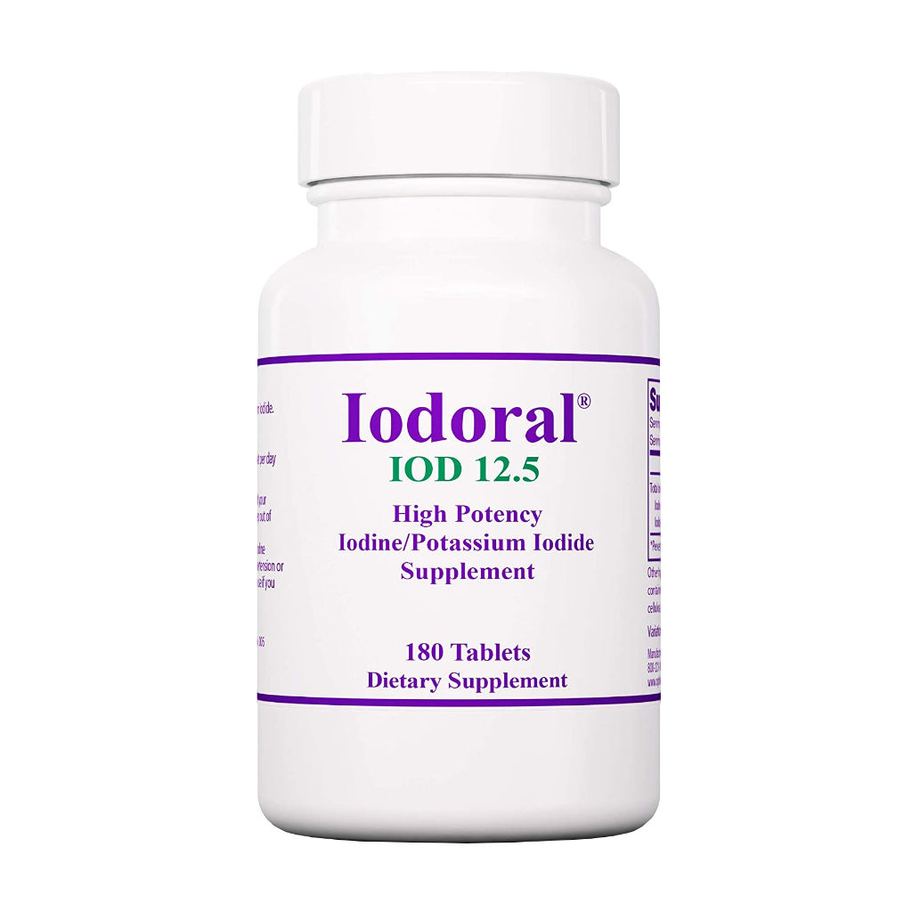 Iodoral 12.5 mg (90 tablets) front jar
