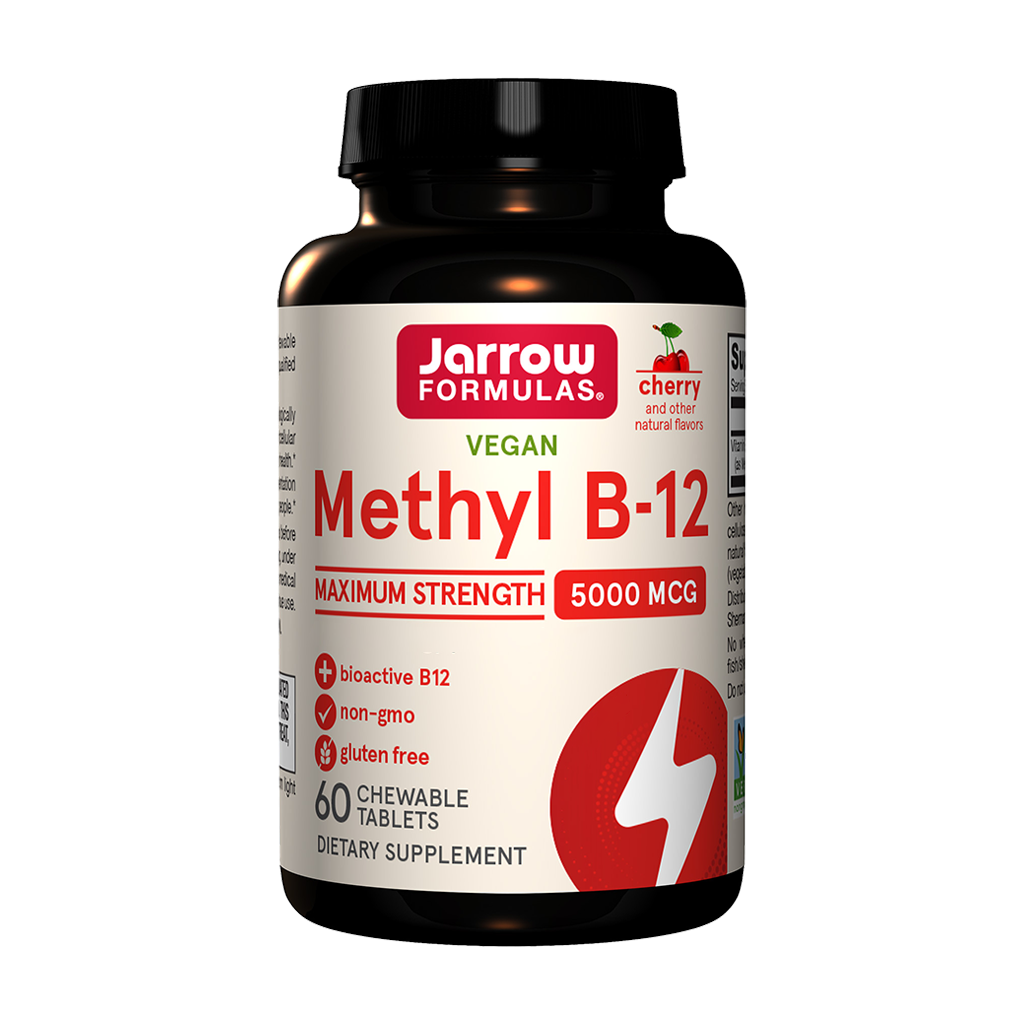 jarrow formulas methyl b 12 methylcobalamin 5000 mcg 60 sugtabletter 1