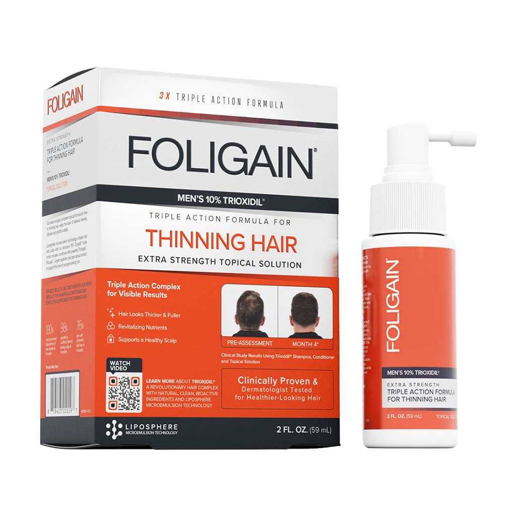 FOLIGAIN Lotion against Hair Loss for Men (59 ml.) front
