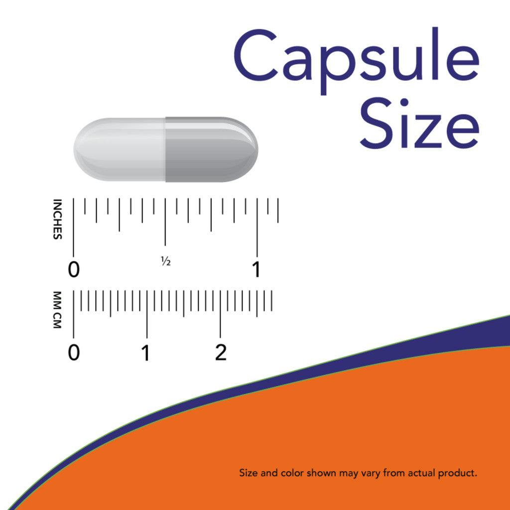 NOW Foods Botsterkte (120 capsules) capsule size